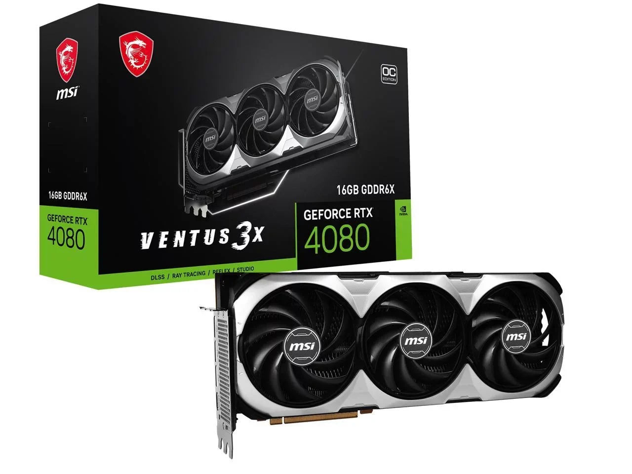 Ventus GeForce  4080 16GB   Express 4.0 Video Card  4080 16GB  3X