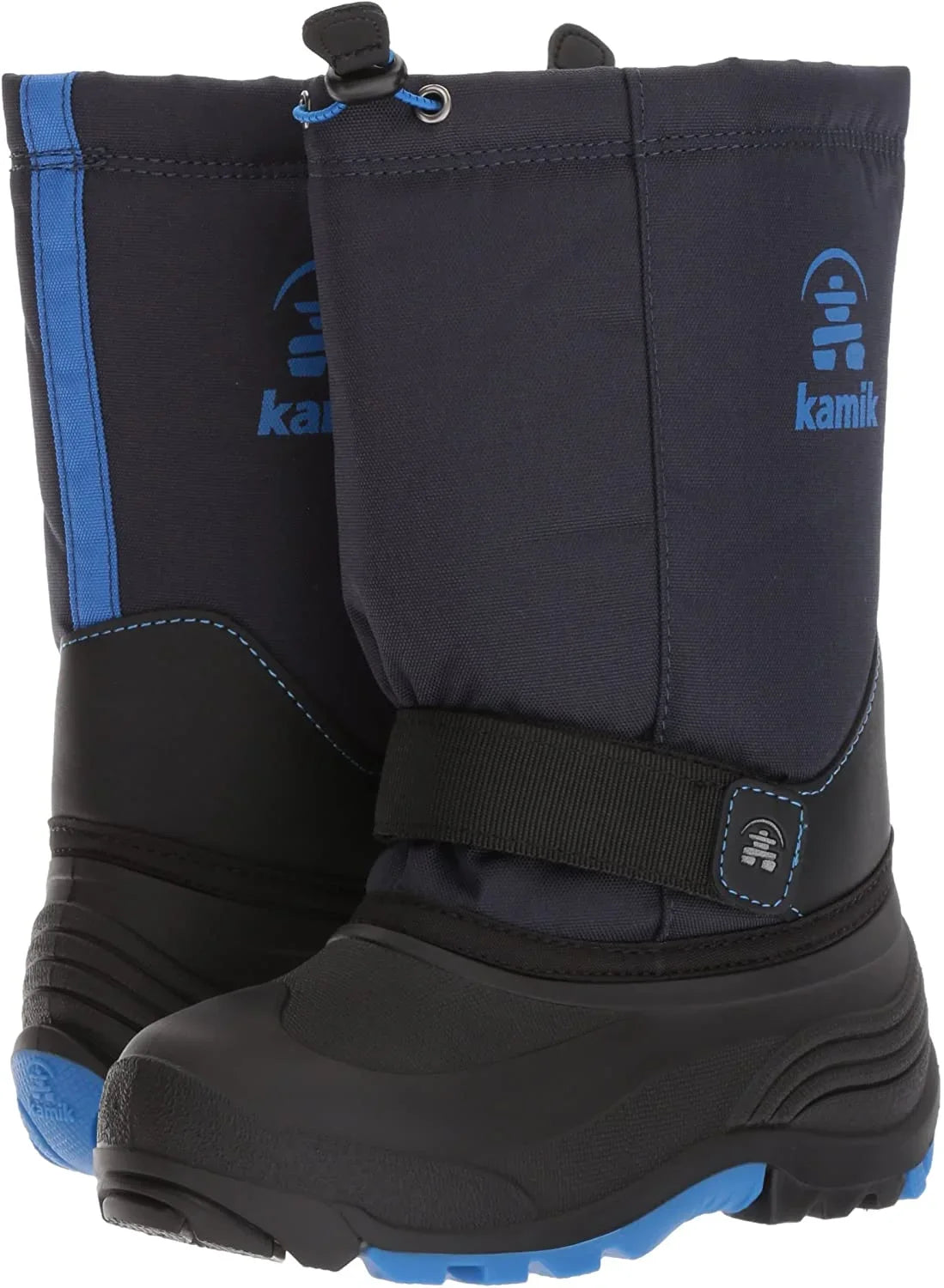Kamik Unisex Kids' The Rocket Winter Boot Navy - - 9 Toddler Navy
