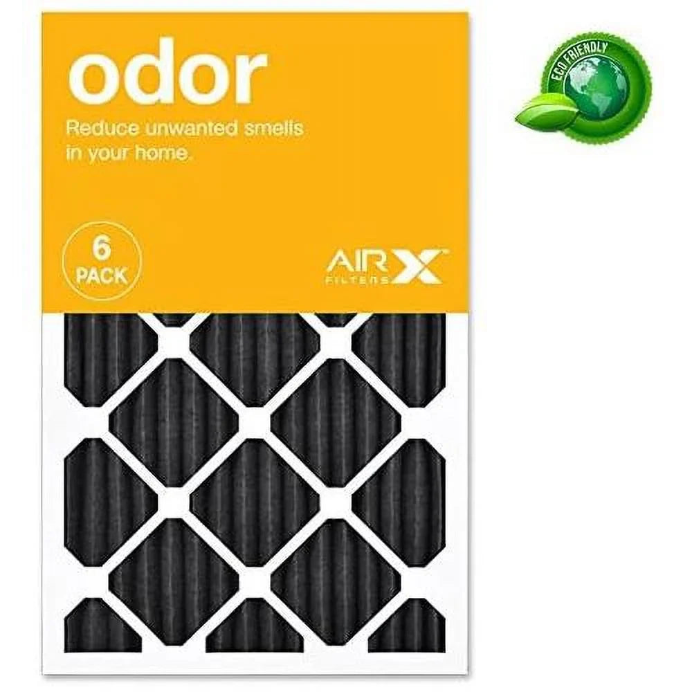 Airx  16X25x1  8 Carbon Pleated Air Filter - Made In The - Box Of 6
