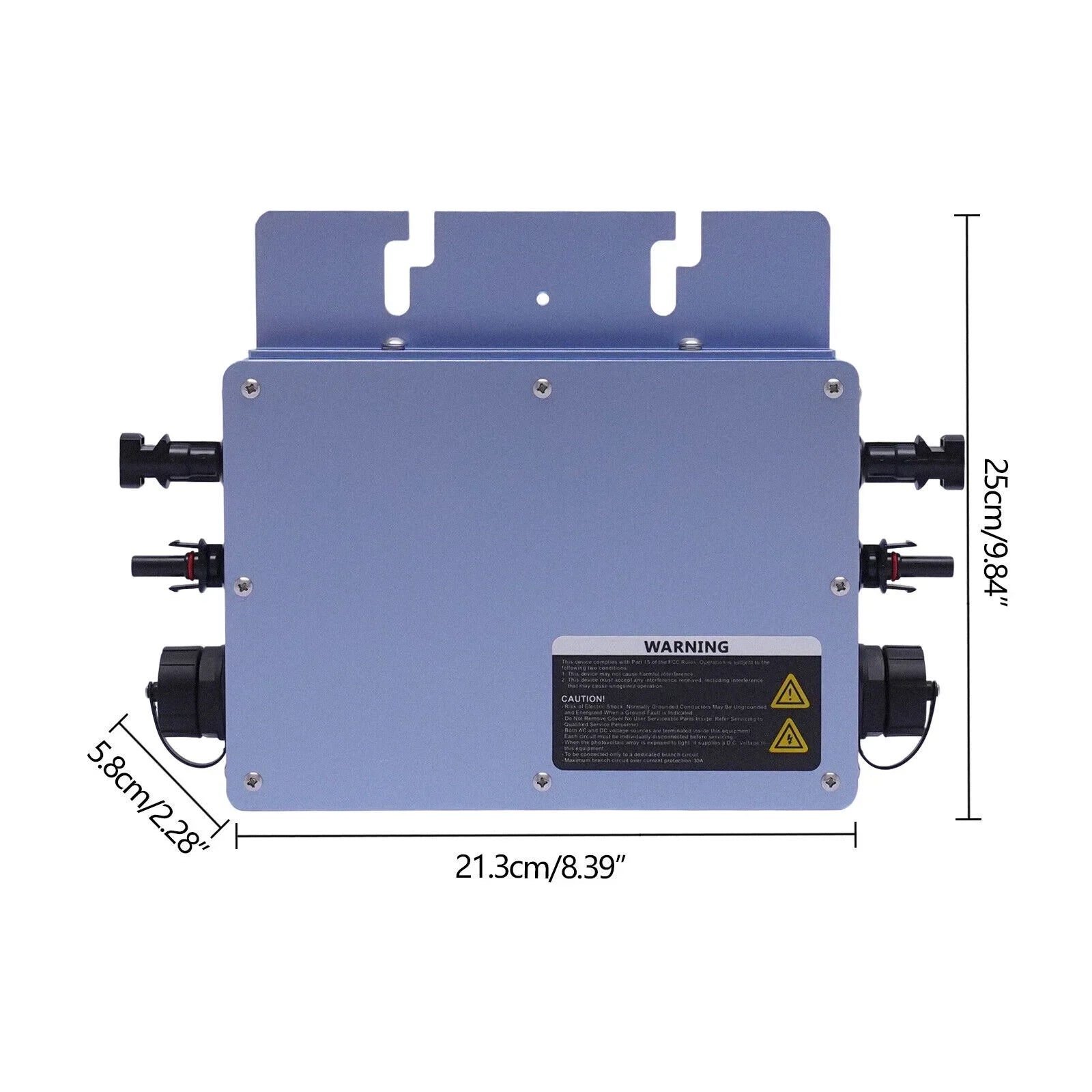 600W 110V Solar Micro Inverter Grid Tie  Pure Sine Wave  to  Waterproof