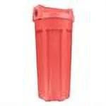 Pentek 150015 3/4" #10 Standard High Temperature Red Filter Housing