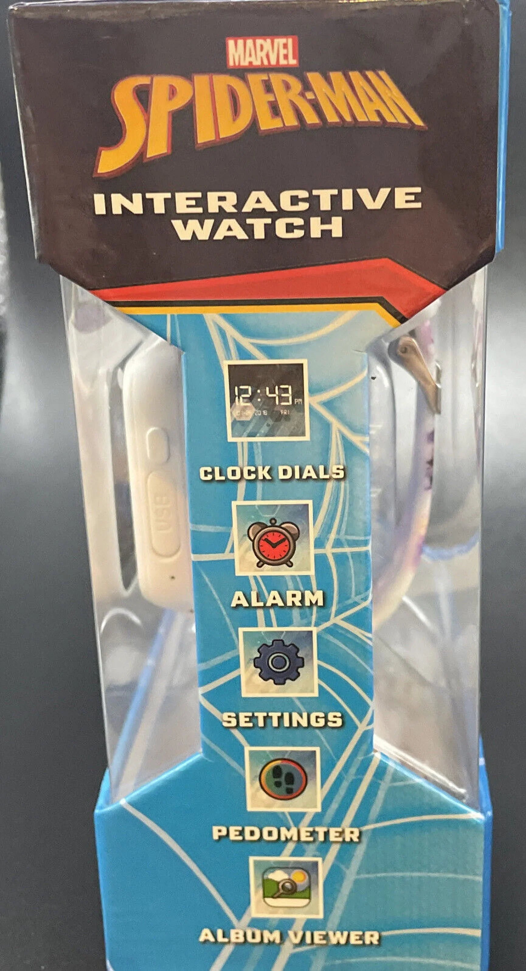 Marvel Ghost Spider  Gwen Video Interactive Digital Camera Watch  New