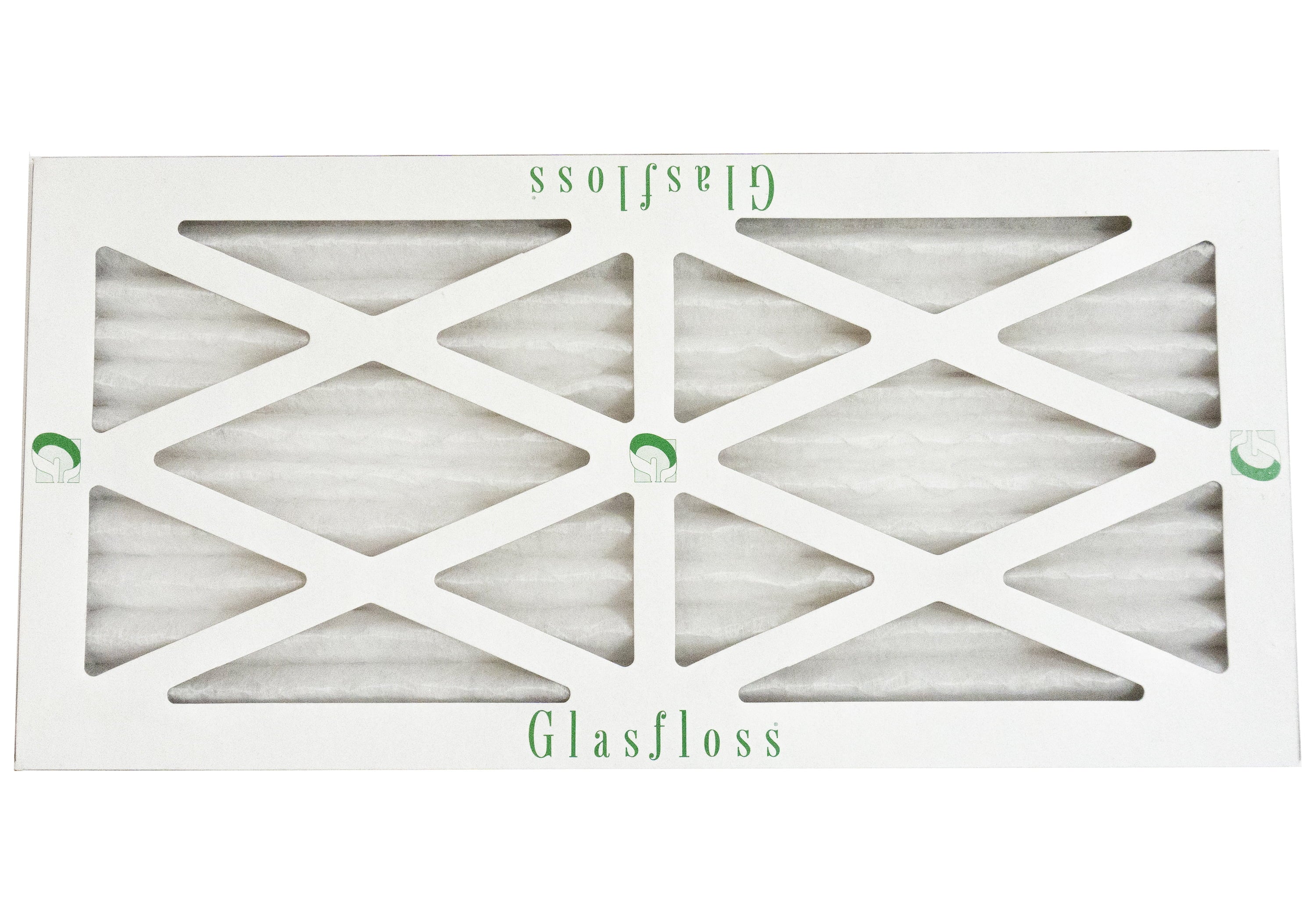 Glasfloss 8x24x1 -  10 -Qty:12 - Furnace Air Filter - Made in  (Actual Size: 7.5 x 23.5x7/8 inch)