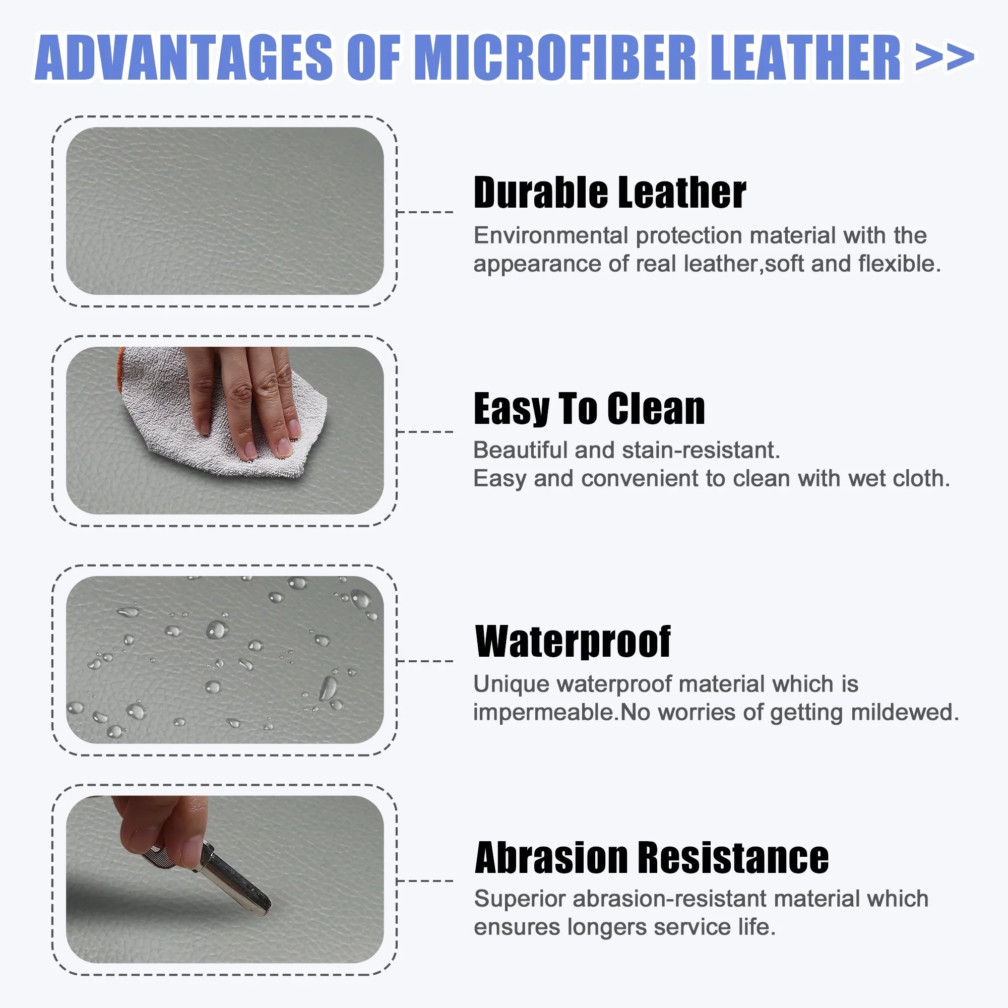 Unique Bargains Center Console Lid Armrest Seat Box Cover Protector for Cadillac Escalade 2003-2004 Faux Leather Gray