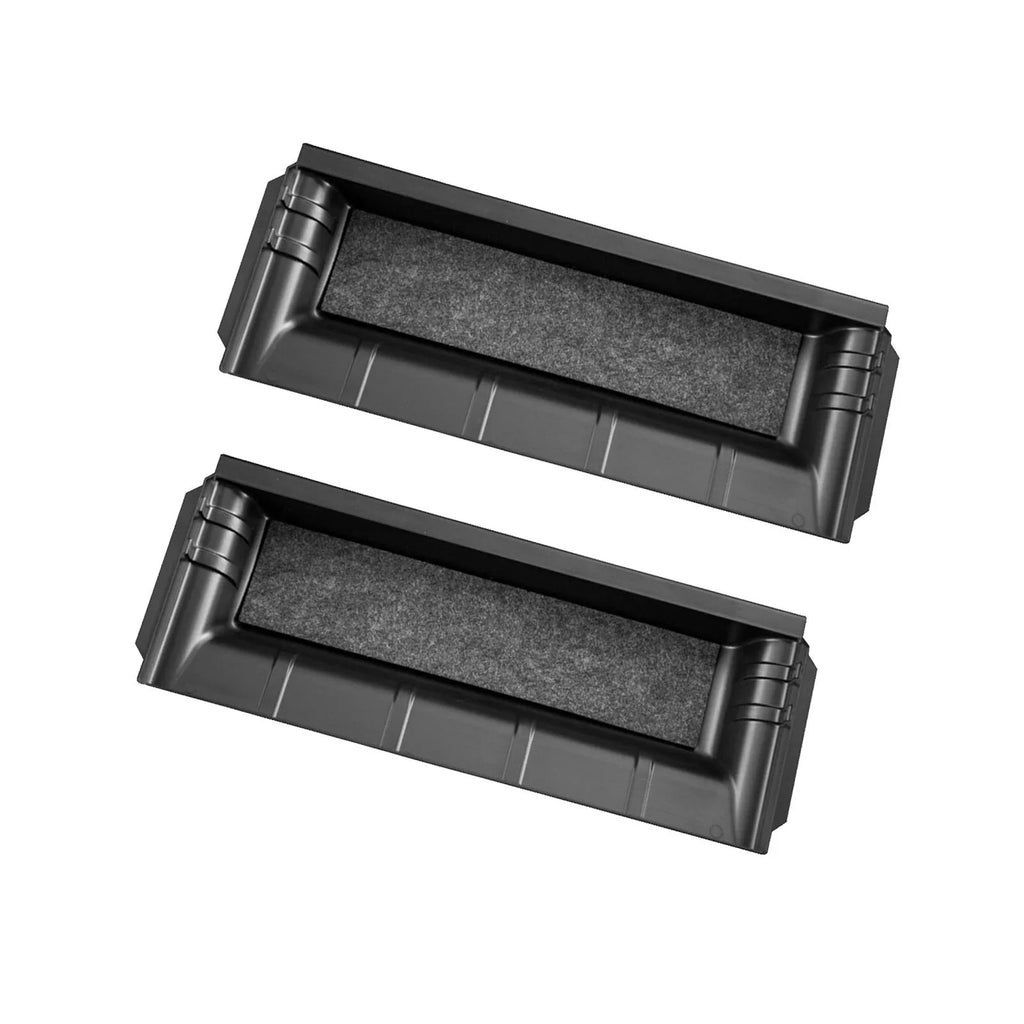 under Seat Storage Box Decoration Car Interior Accessories Hidden Tray Hidden 2Pieces