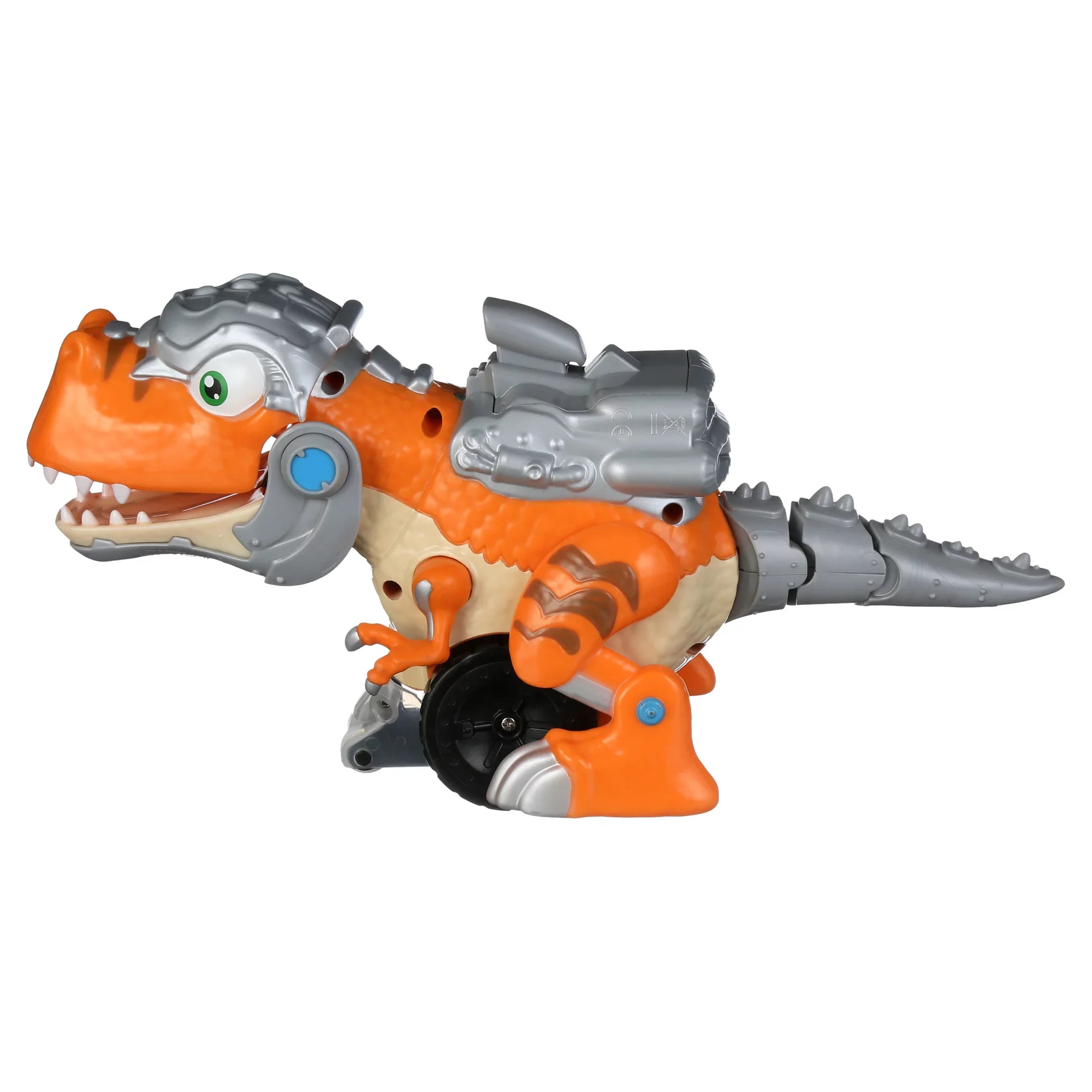 Little Tikes -Rex Strike  Remote Control Chompin' Dinosaur Toy Vehicle Car with Full 360 Degree Spins That Roars, Plays Music and - Gifts for Kids, Toys for Boys & Girls Ages 4 5 6+ Years Old