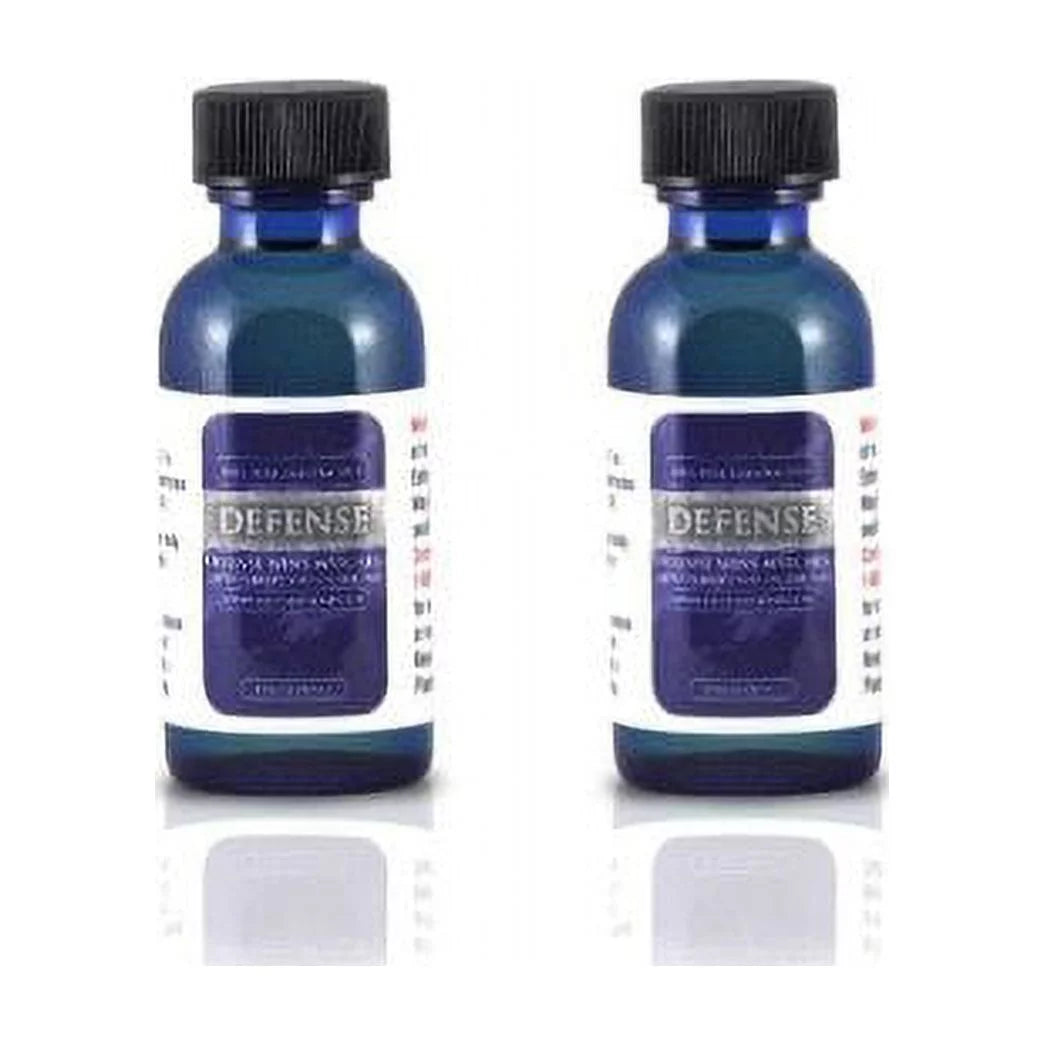 Defense Soap Essential Oil 1 Ounce (2 Pack) | All Natural Pharmaceutical Grade Tea Tree and Eucalyptus Oils Help with Scratches, Scrapes, Body Odor, Acne, Ringworm, Psoriasis, Dandruff