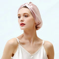 22 100% Mulberry Silk Sleeping Caps for Women Hair Care, Natural Silk Night Cap with Elastic Stay on Head (1Pc, )