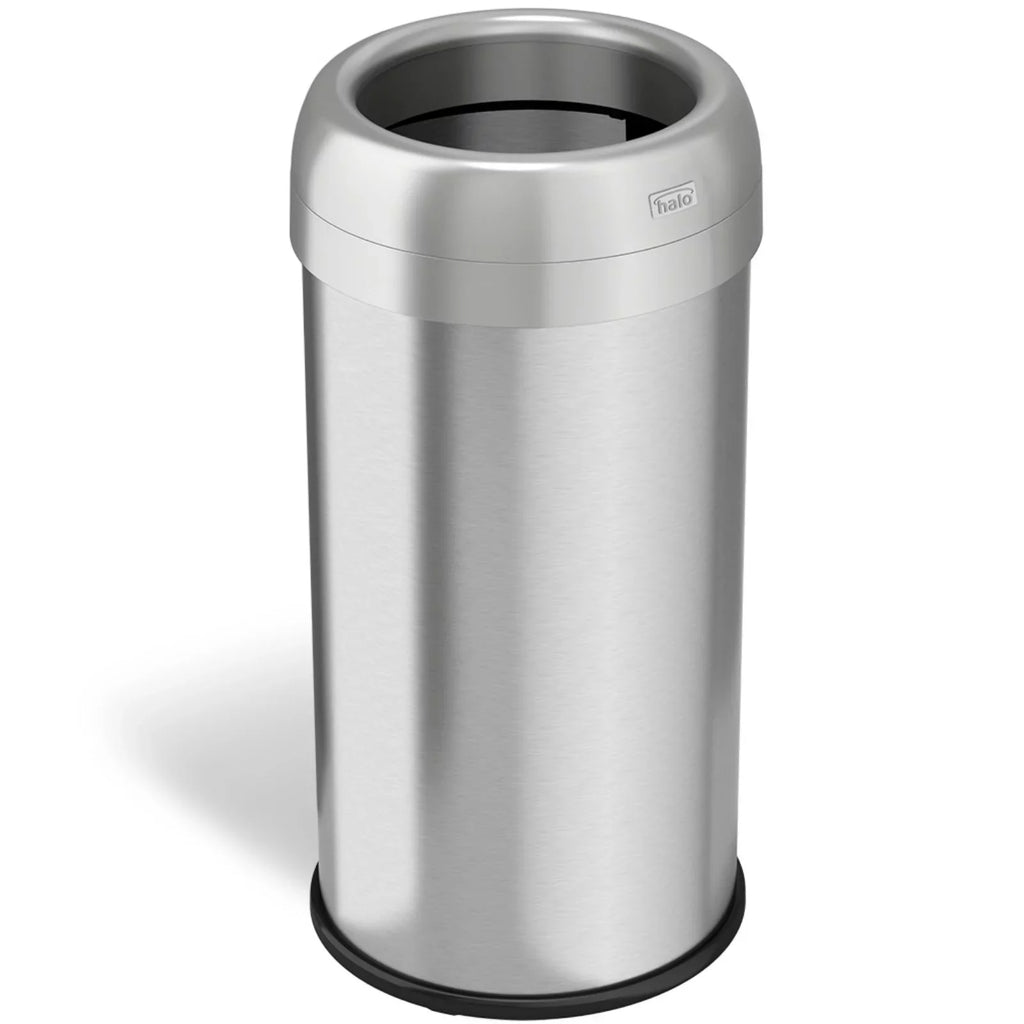 halo Dual Deodorizer Stainless Steel 16 Gallon Trash Can
