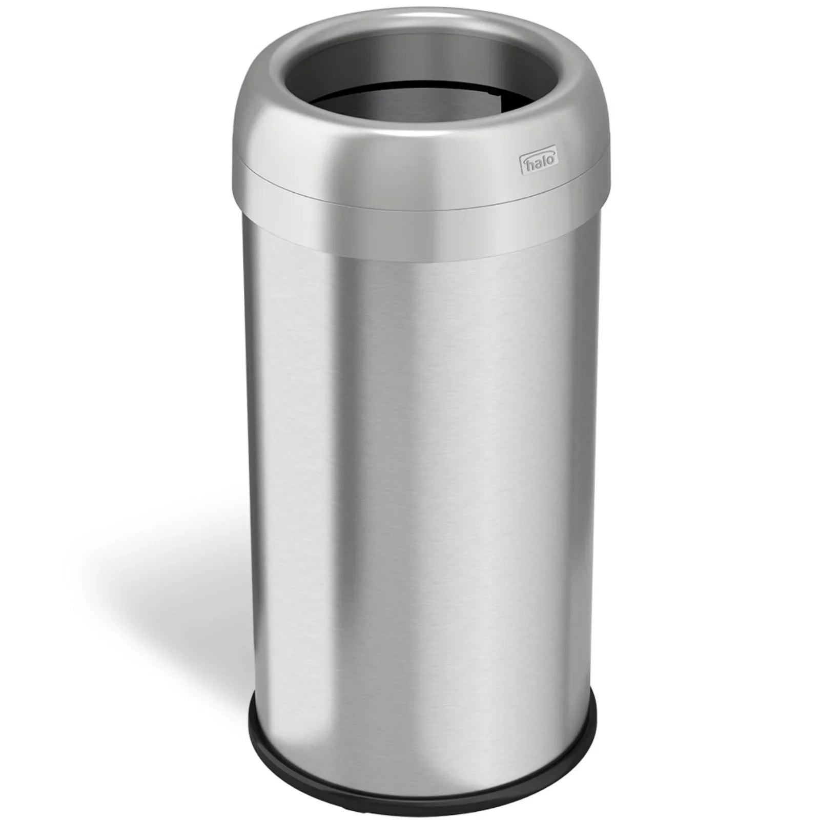halo Dual Deodorizer Stainless Steel 16 Gallon Trash Can