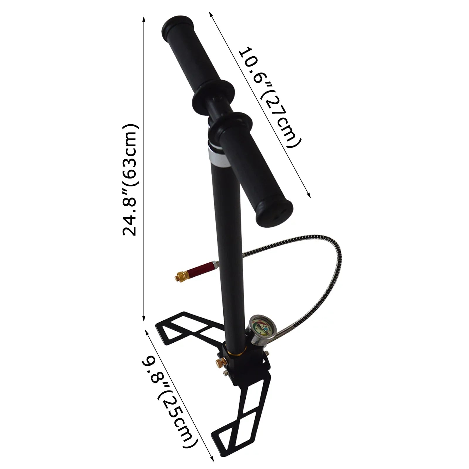 Techtongda 5800PSI Four Stage High Pressure  Hand Operated Air Pump Inflator Hunting