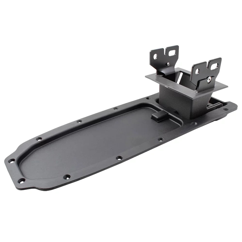 Brock Replacement Dark Gray Full Center Console Armrest Repair Kit Base & Hinges Compatible with 04-11 Ranger Pickup Truck 3L5Z10047A20AAD