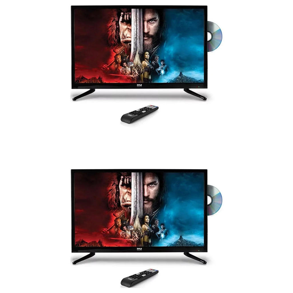 Pyle 2 x .5 32 Inch Widescreen 1080p    with  Player (2 Pack)