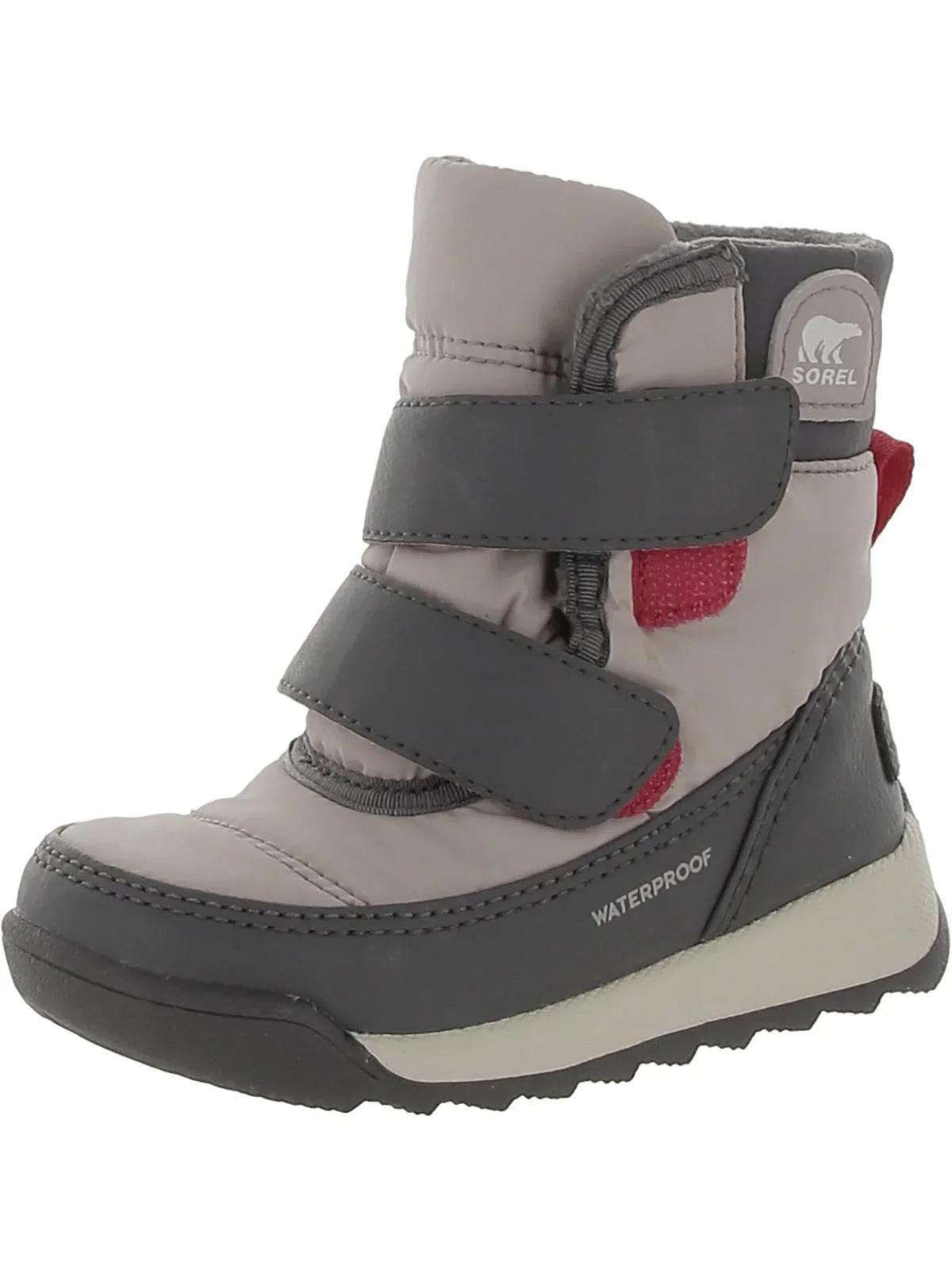 Sorel Boys Whitney  Strap Waterproof Insulated Winter & Snow Boots