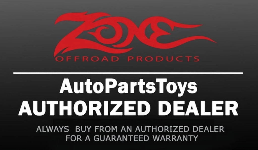 Zone OffRoad 1984-2001 Jeep Cherokee  3 Inch Coil Spring Lift Kit  Chrysler Axle