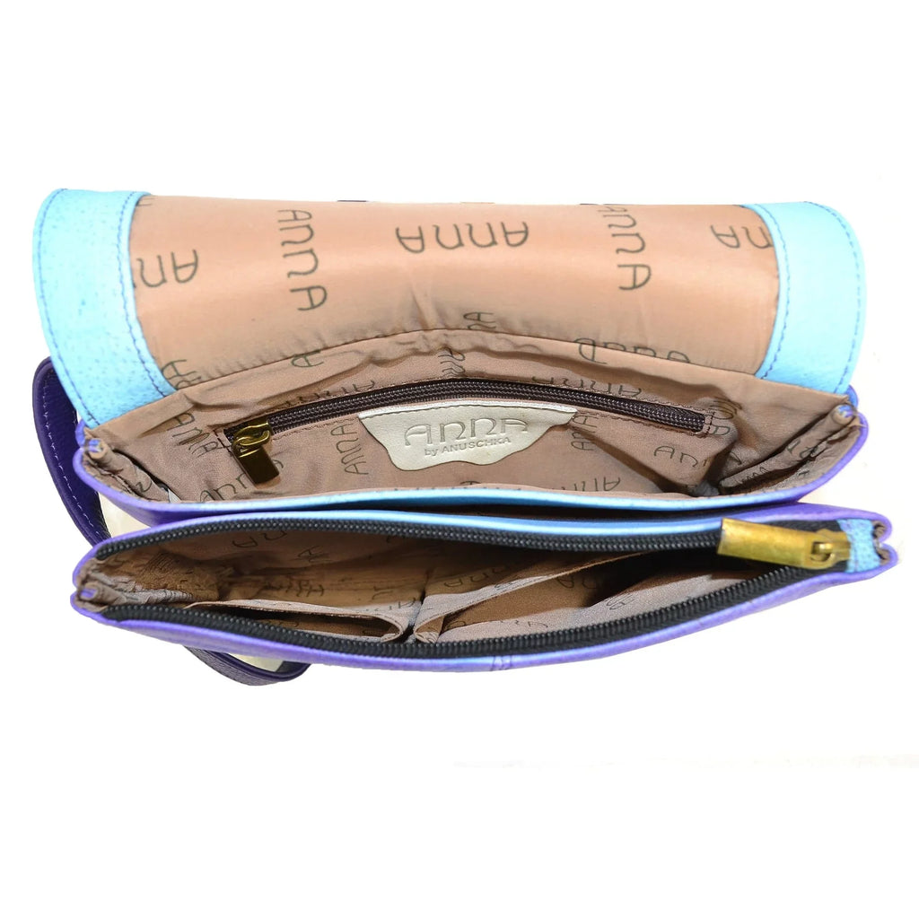 Small Flap Crossbody Organizer - 8218