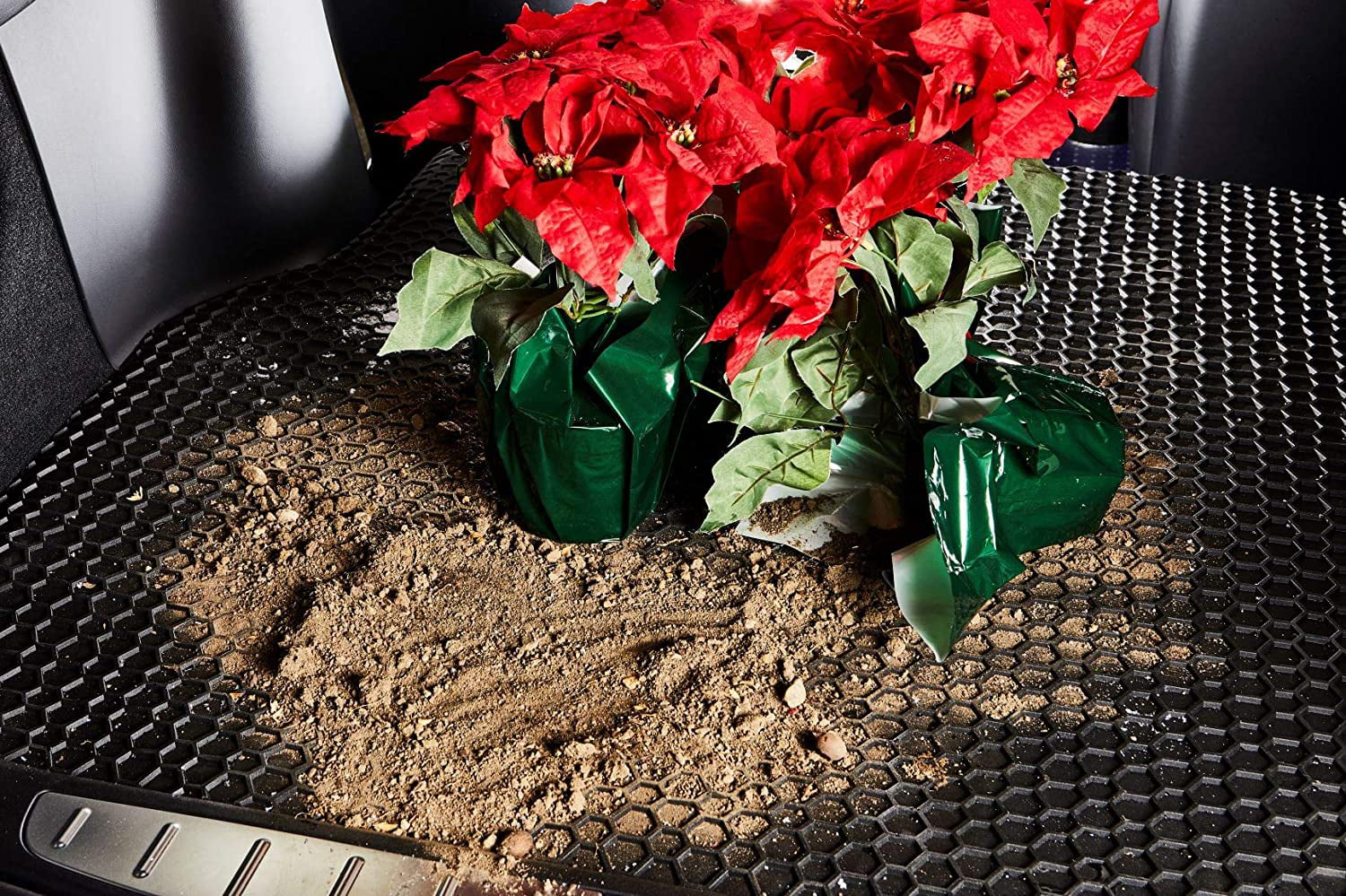 Cargo/Trunk Mat Accessories Compatible with   - with Cargo Tie Down Rails - All Weather - Heavy Duty - (Made in ) - 2021