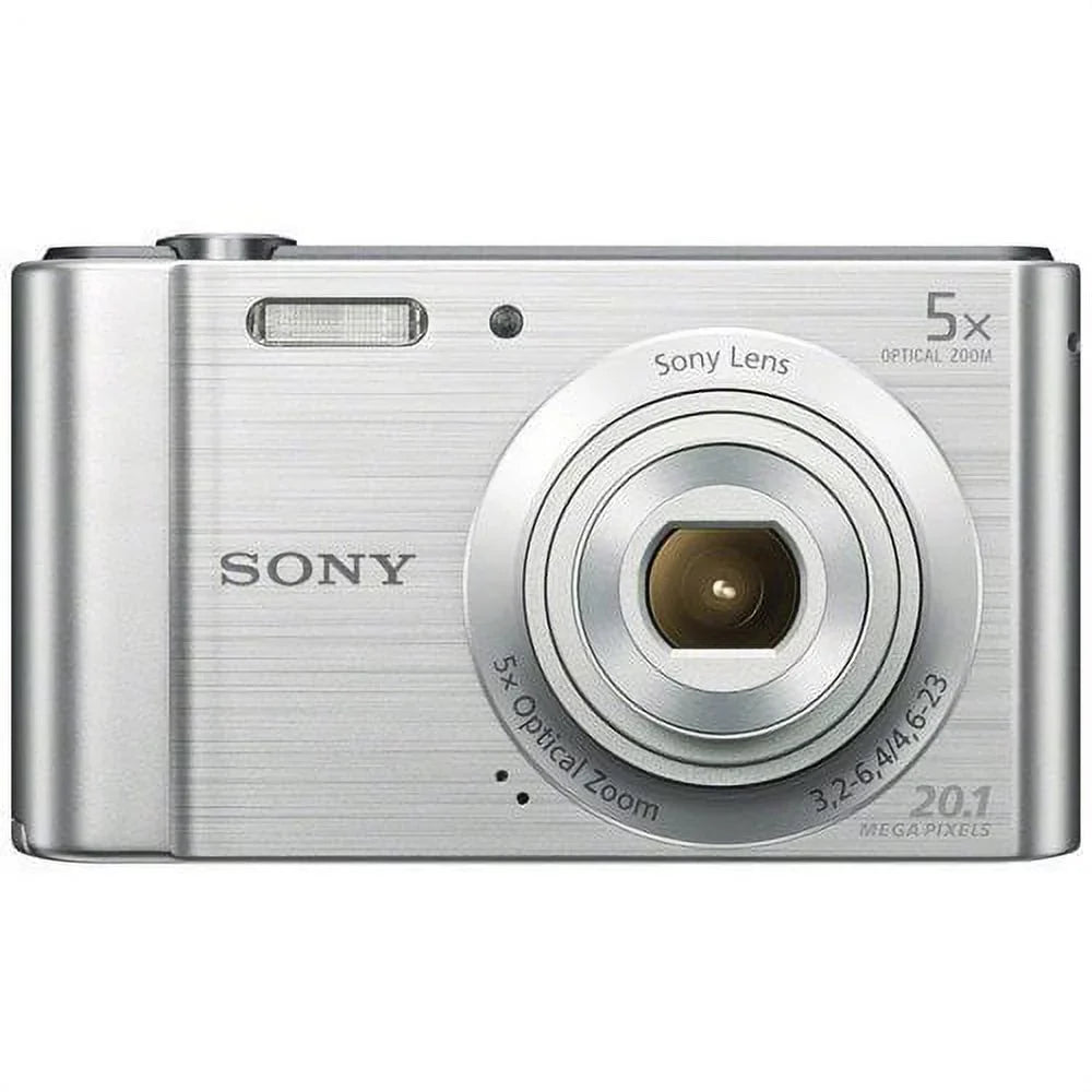 Sony Cyber-shot - Digital Camera (Silver) + Deal-Expo Accessories Bundle