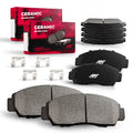 Front and Rear Ceramic Carbon Fiber Pads for 1998-2002 Ford Ranger