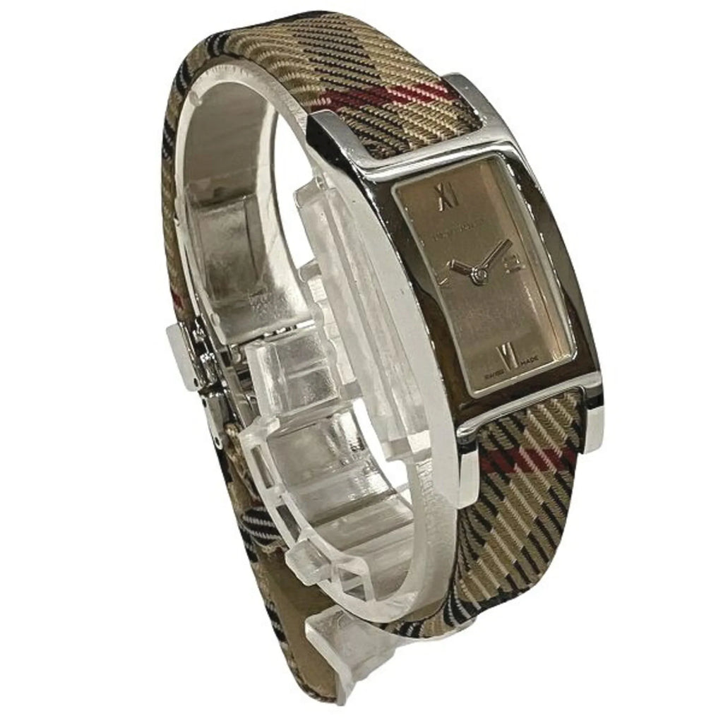 Pre-Owned Burberry  Quartz Check Square Watch Women's (Good)