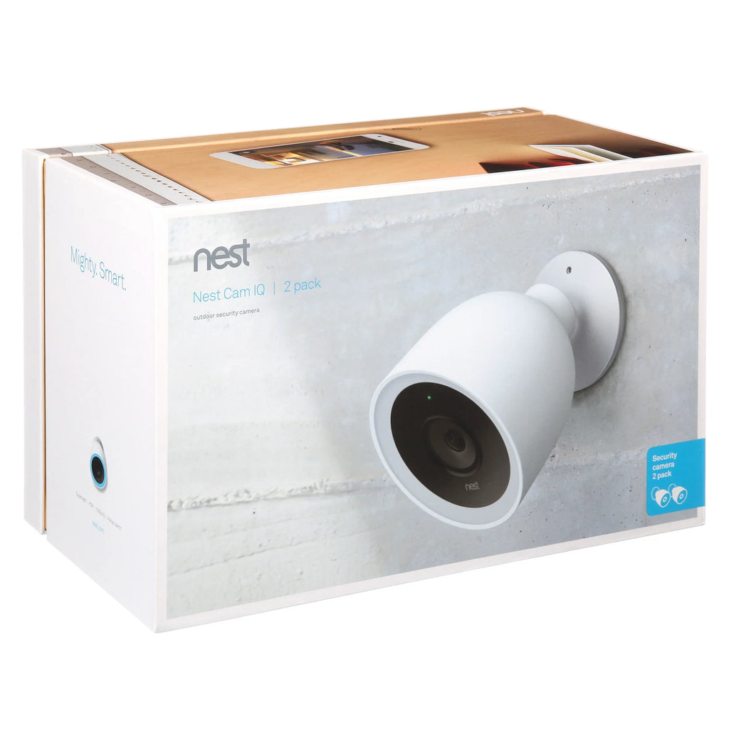 Google Nest Cam  Outdoor Security Camera - 2 Pack