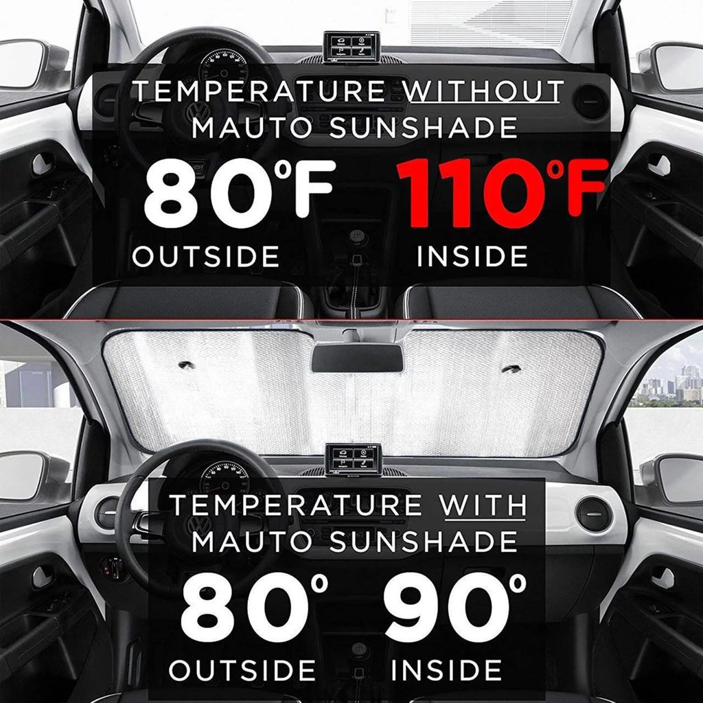Balery Transports With Animals Windshield Sun Shade, Car Front Window Sunshade Cover ,Automotive Interior Portected Blocks Uv Rays For Car Pickup Truck Suv Accessories- Small