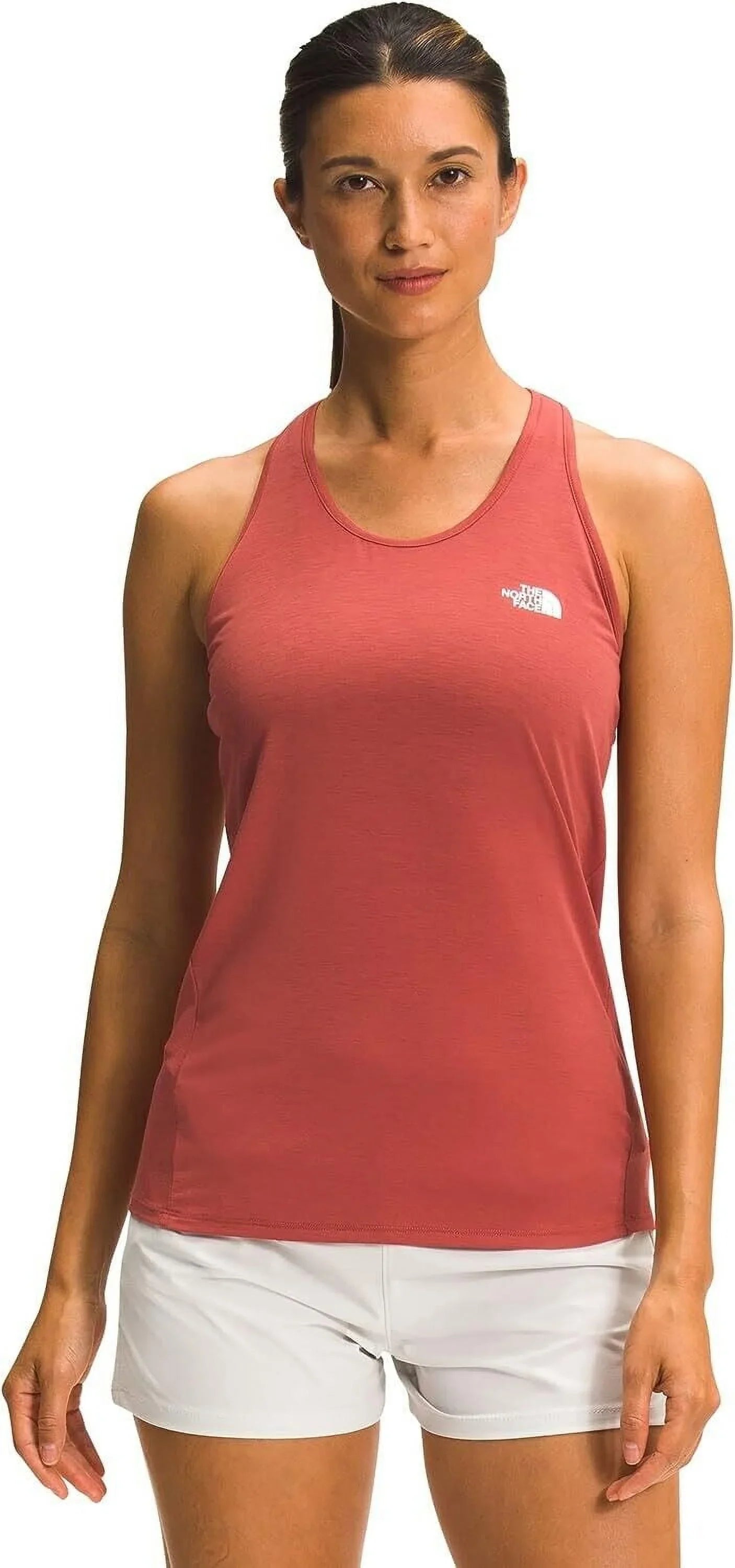 Women's Wander Performance Tank, Tandoori Spice Red Size