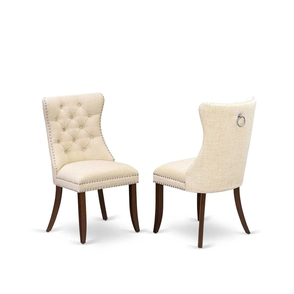 East West Furniture 3 Piece Kitchen Table & Chairs Set
