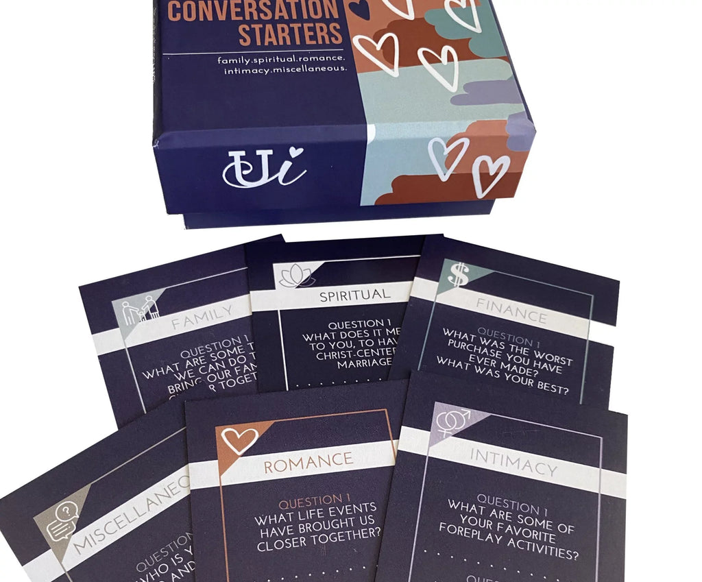 Ultimate Intimacy Conversation Starter Cards, romance, sex, finances, miscellaneous, spark up excellent conversations