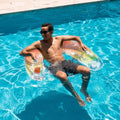 PoolCandy Rainbow Collection Party Pack with Deluxe Sun Chair and Jumbo Pool Noodle