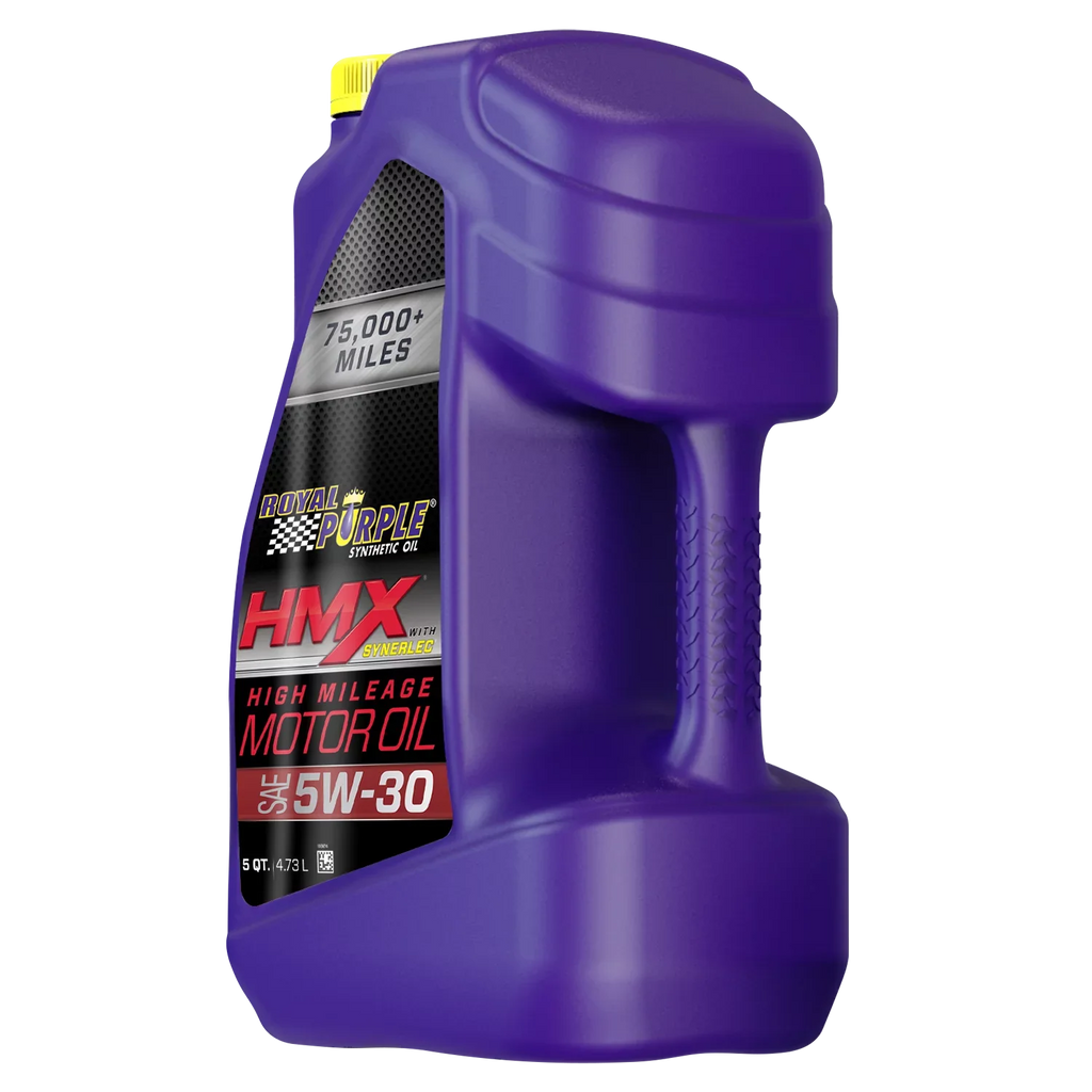 Royal Purple  5W-30 High Mileage Motor Oil, 5 Quarts