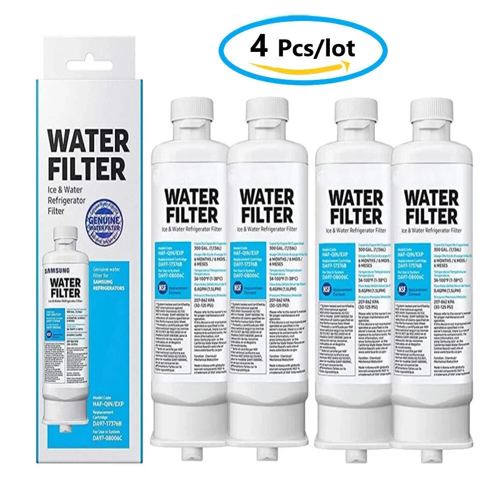 4  -17376B Compatible with -/, -, -08006C Refrigerator Water Filter