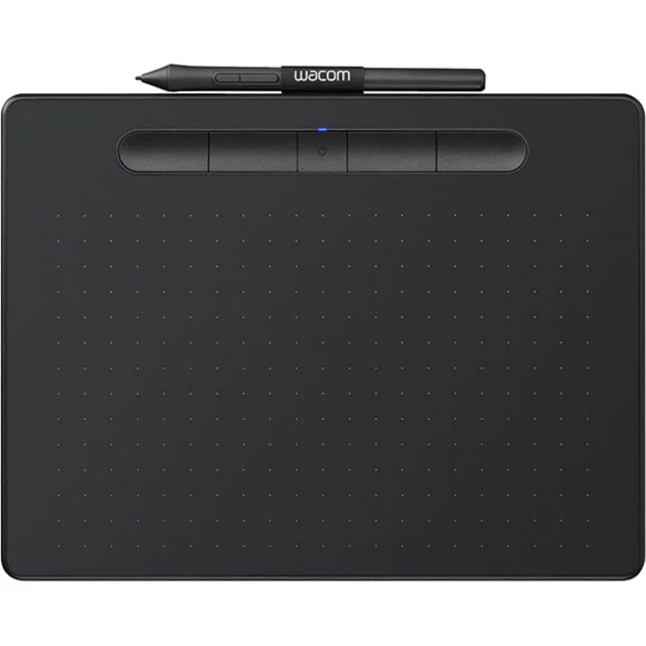 Wacom Intuos Wireless Graphics Drawing Tablet for Mac, , Chromebook & Android (medium) with Software Included, Black (