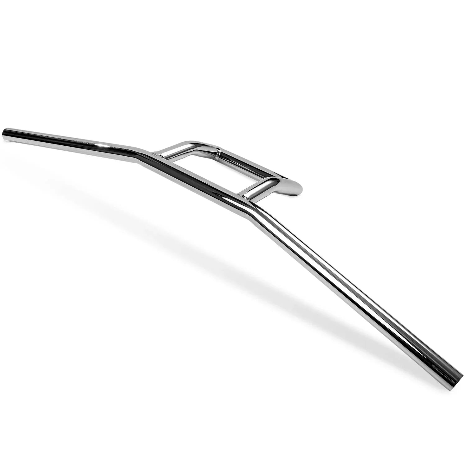 Krator Motorcycle Handlebar 1" Chrome Box Window Attack Style Compatible with Yamaha  400 600 750 1000
