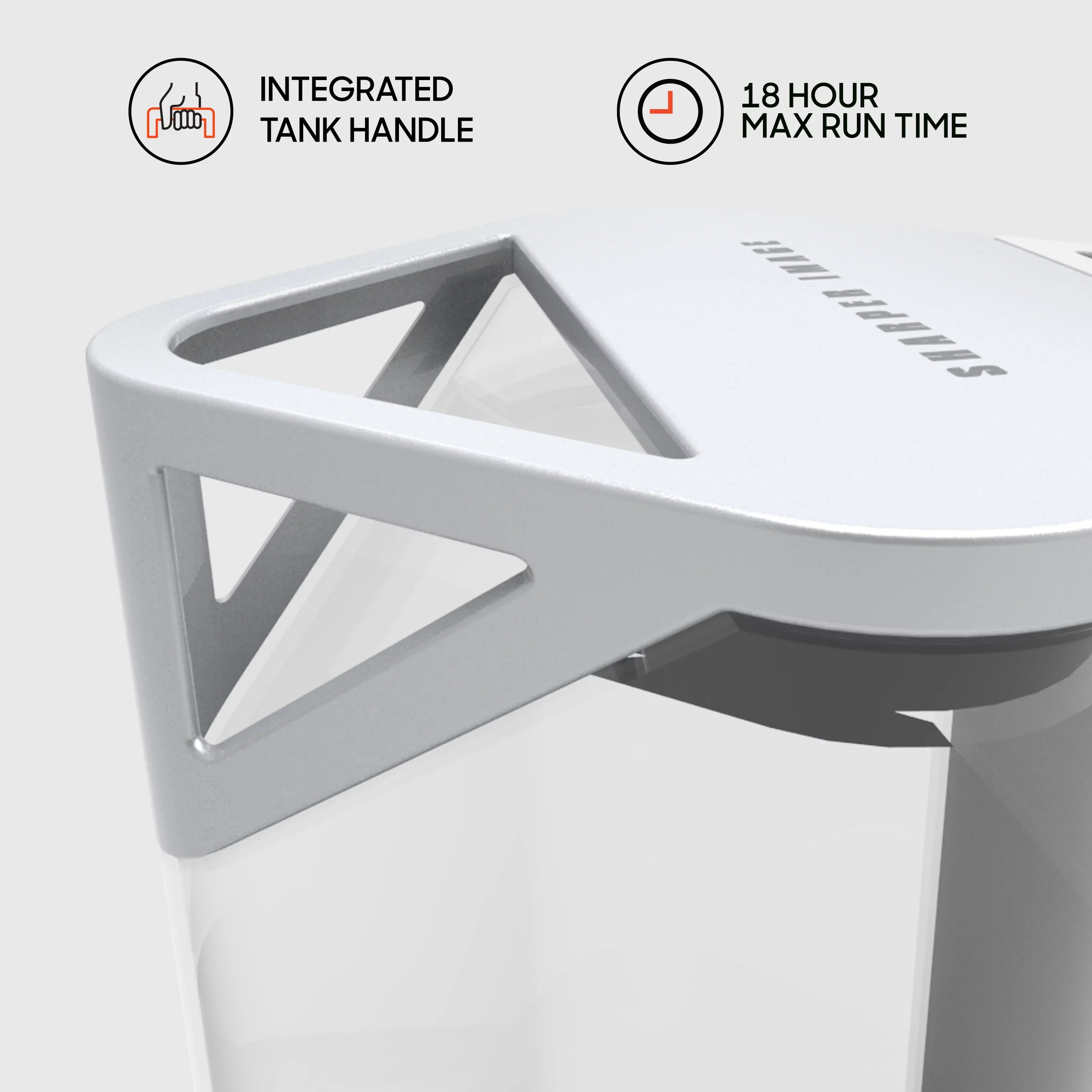 Sharper Image  Ultrasonic Humidifier, Whisper-Quiet, Warm or Cool Mist, 3 Settings, Filter Free