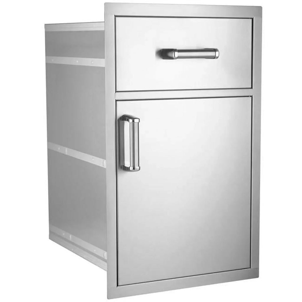 Fire Magic Grills 54020S Premium Flush Large Pantry Door & Drawer Combo
