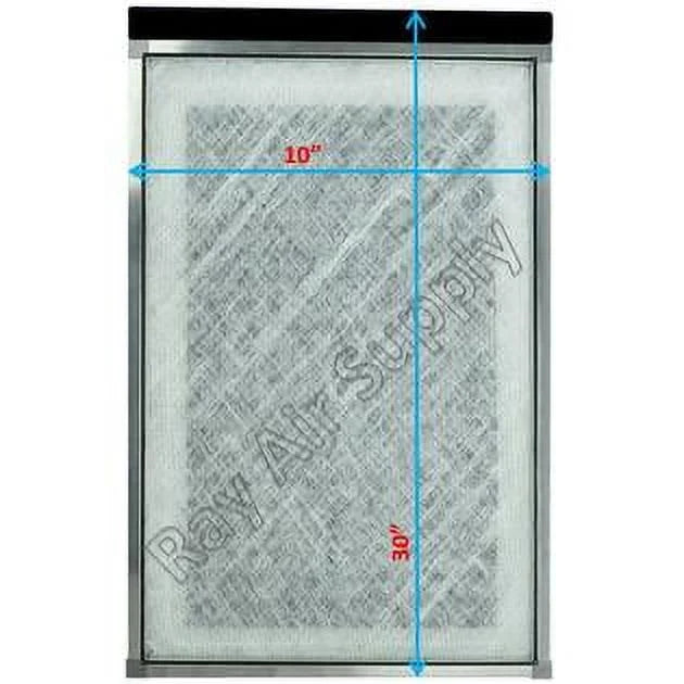 Dynamic Air Cleaner Replacement Filter Pads 10x30 Refills (3 Pack)
