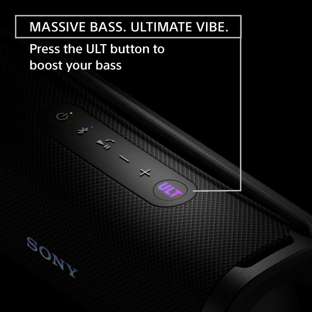 Sony   1 Wireless Ultra Portable Bluetooth Compact Speaker,  Waterproof, Dustproof, Shockproof and Rustproof - Black