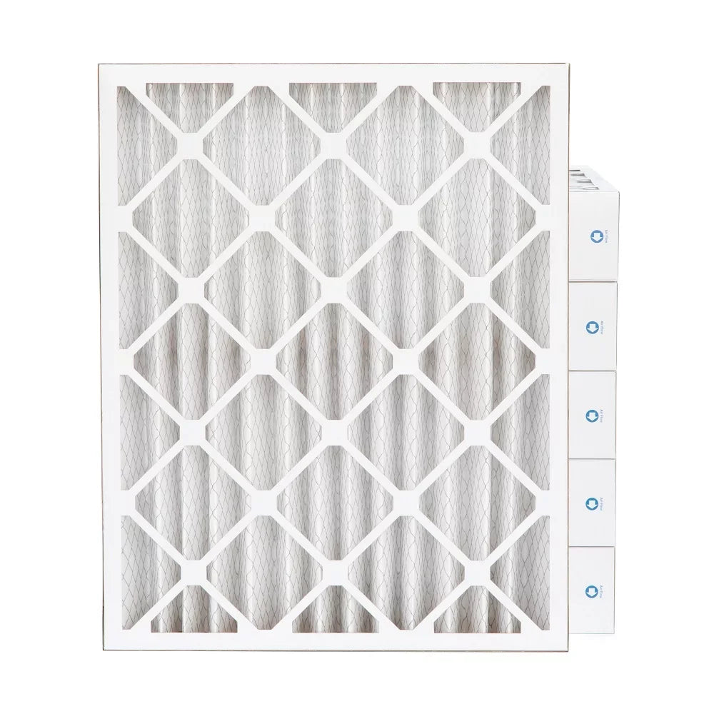 20x25x4  11,  1000 Pleated  Furnace 4" Air Filters by Pamlico. Case of 6. Actual Size: 19-1/2 x 24-1/2 x 3-3/4