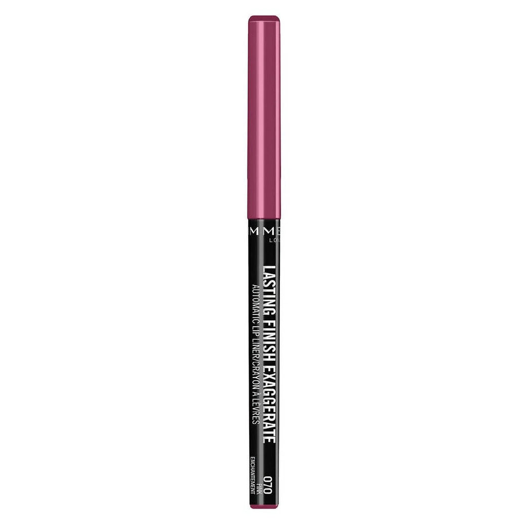 Rimmel Lasting Finish Exaggerate Automatic Lip Liner, 070 Pink Enchantment 0.01  Pack of 2