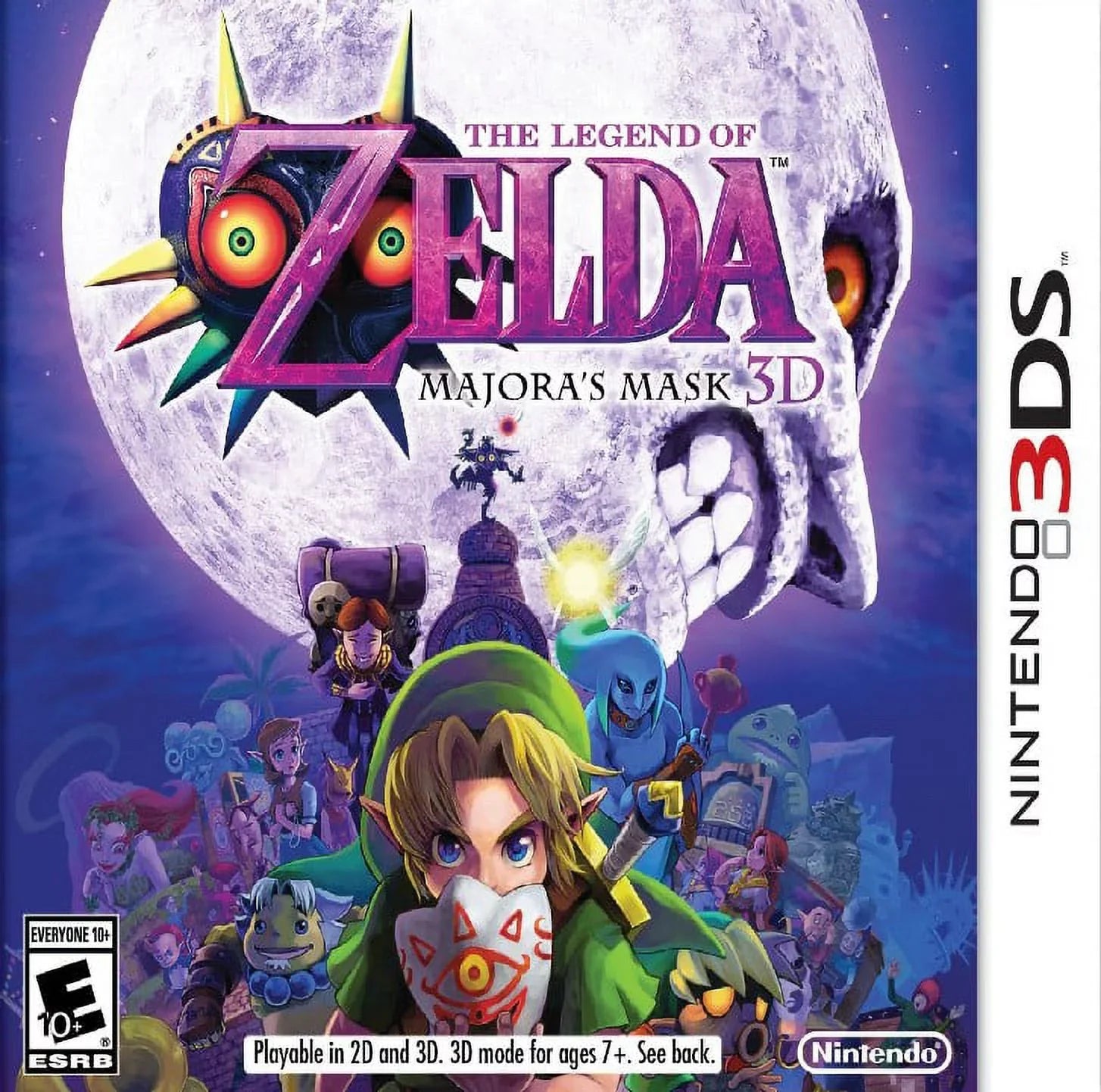 Restored The Legend of Zelda: Majora's Mask 3D (Nintendo 3DS, 2019)  Game (Refurbished)