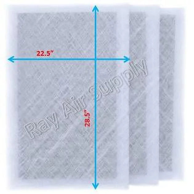 24x31 Replacement Filter Pads Compatible with MicroPower Guard Air Cleaner (3 Pack)