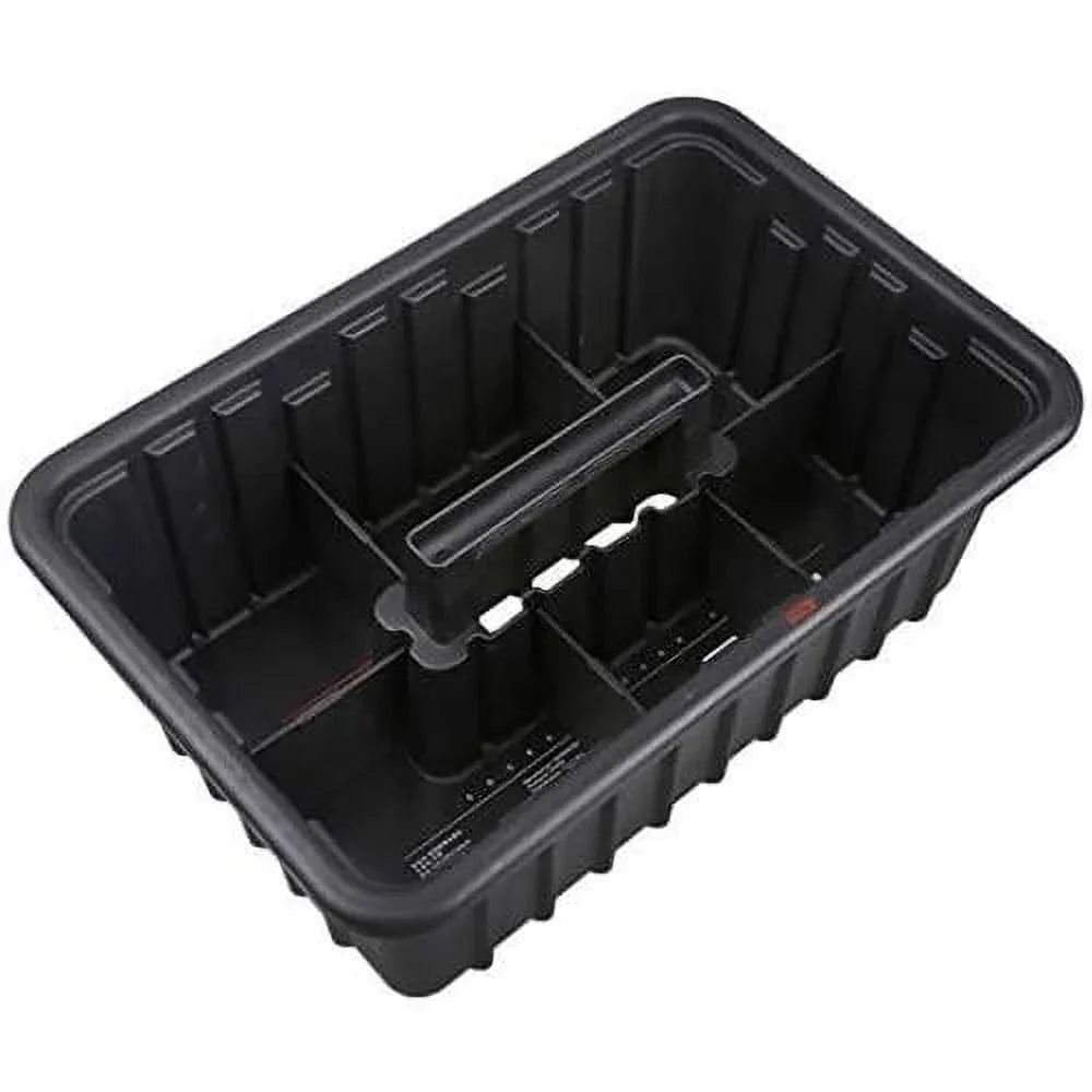 Deluxe Utility Cleaning Caddy Basket Organizer  Divided Plastic Shower Storage Caddy Tote Portable 6 Compartment Bucket Shower Janitorial Caddy Large Capacity For Shower Supplies / 6 Dividers
