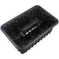Deluxe Utility Cleaning Caddy Basket Organizer  Divided Plastic Shower Storage Caddy Tote Portable 6 Compartment Bucket Shower Janitorial Caddy Large Capacity For Shower Supplies / 6 Dividers