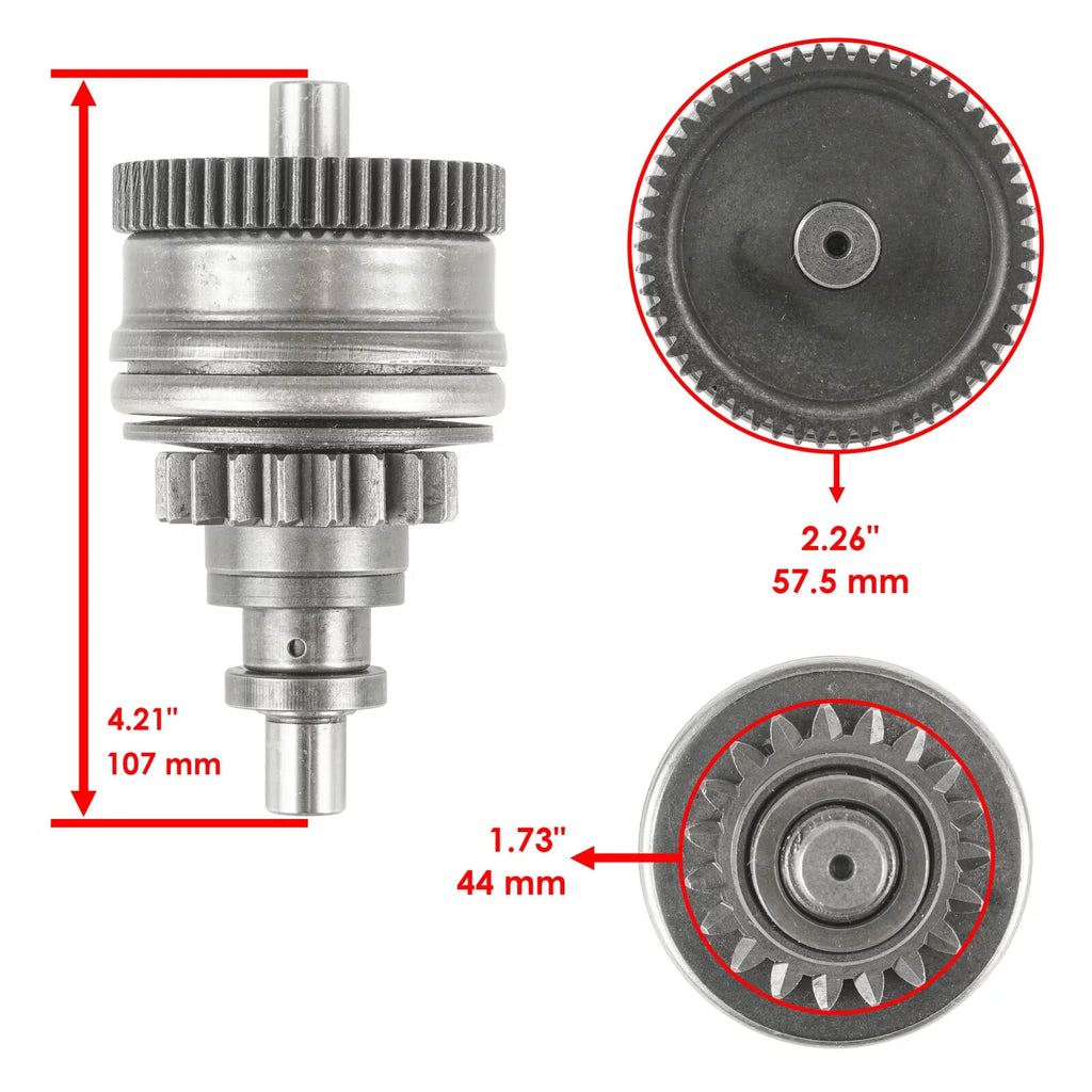 Starter & Drive for Kawasaki 650 Ts  Sx Sc 650Sx Jetski