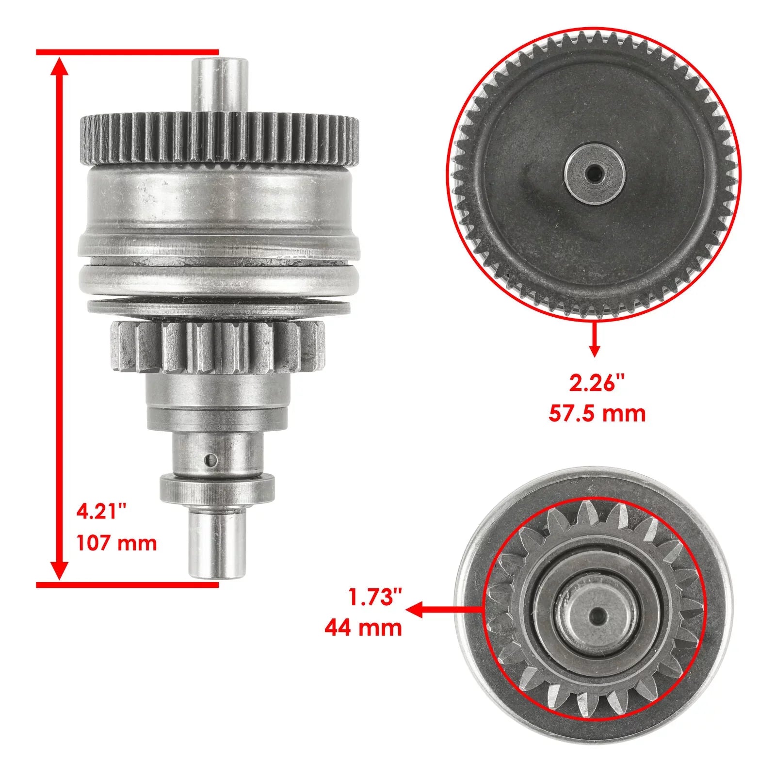 Starter & Drive for Kawasaki 650 Ts  Sx Sc 650Sx Jetski