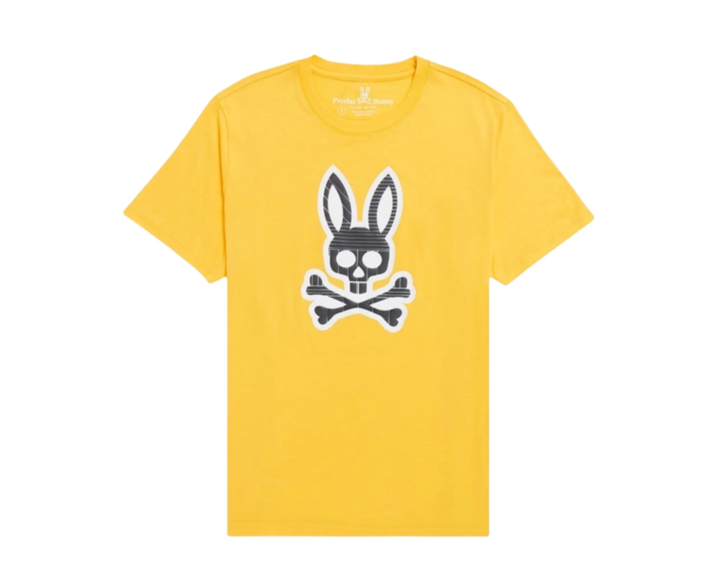Psycho BunnyPsycho Bunny Liam Men's Big and Tall Tee ShirtGolden RayXLT