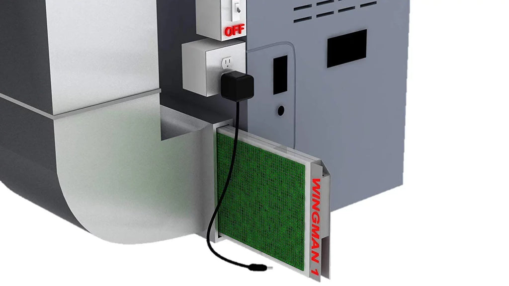 16x25x1 Electronic Air Filter Including Year Supply of Replacement Pads - Homeowner Installed- Simply Replace Your Current  Furnace Air Filter and   !