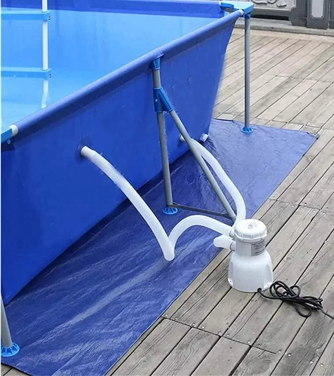 Electric Swimming Pool Filter Pump Water Cleaning Tool for Above Ground Pools