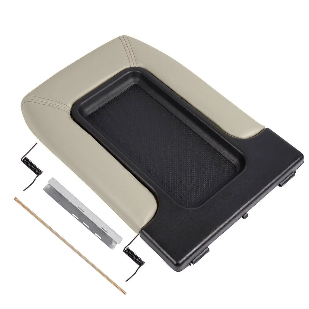 Gray Center Console Lid Kit Arm Rest Latch For Cadillac Escalade 2002-2006 For Chevrolet Avalanche Silverado 1500 2500  Sierra 1500 Yukon  2001-2007